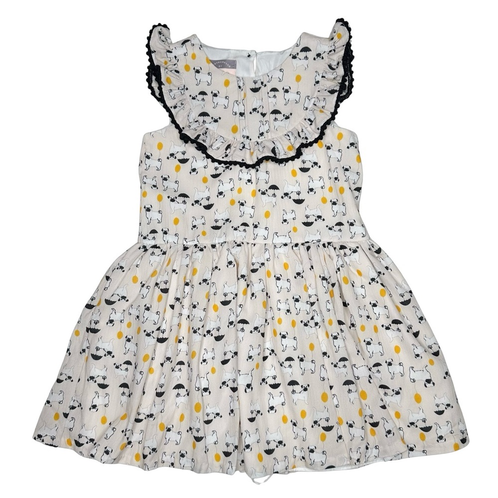 Pastourelle By Pippa & Julie Pugs With Balloons And Umbrellas‎ Dress